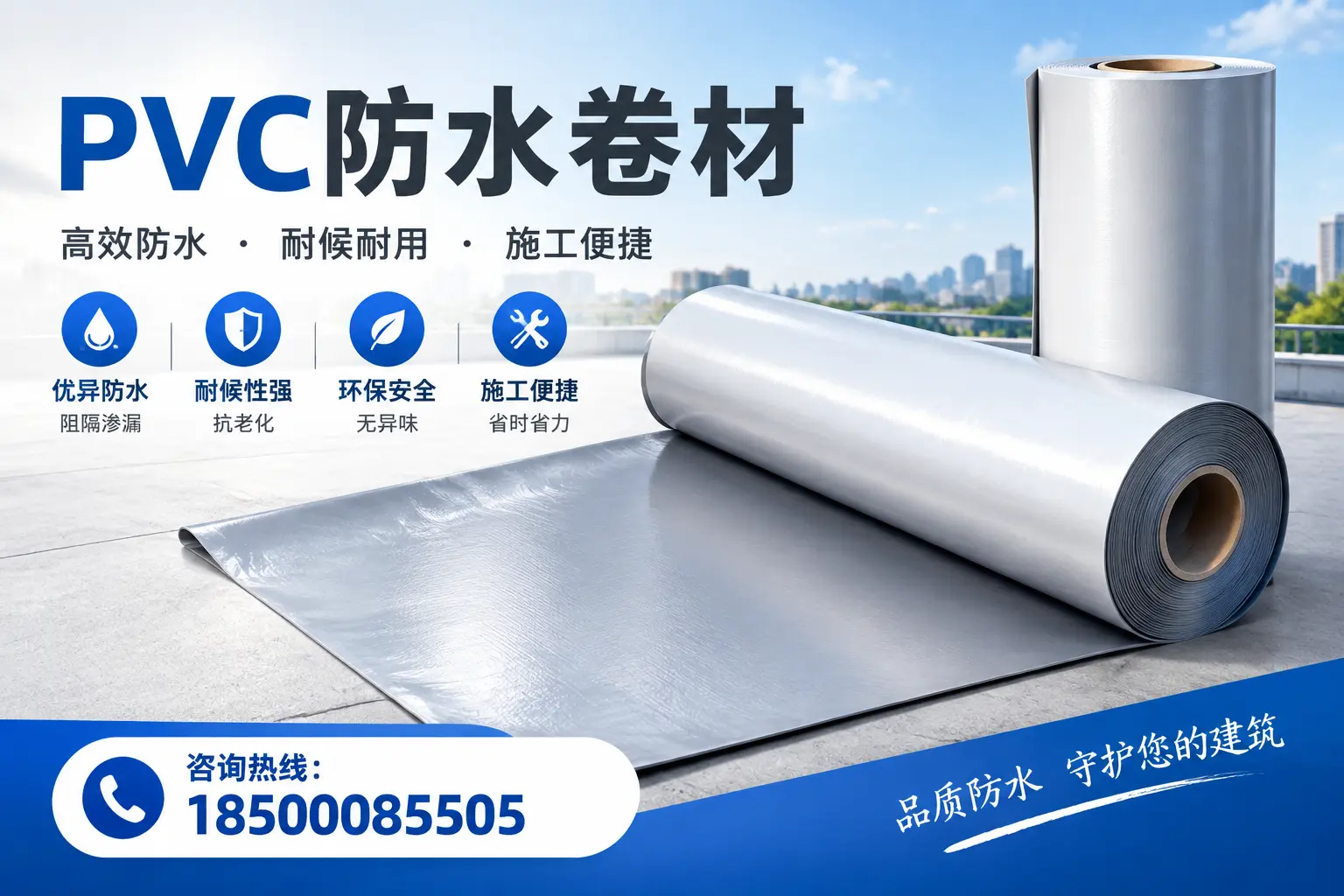 对比不同品牌PVC防水卷材的性价比,帮助揭阳用户选择